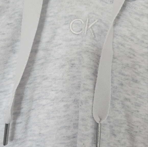 Bnwt CK gray hoodie size L - Picture 3 of 4